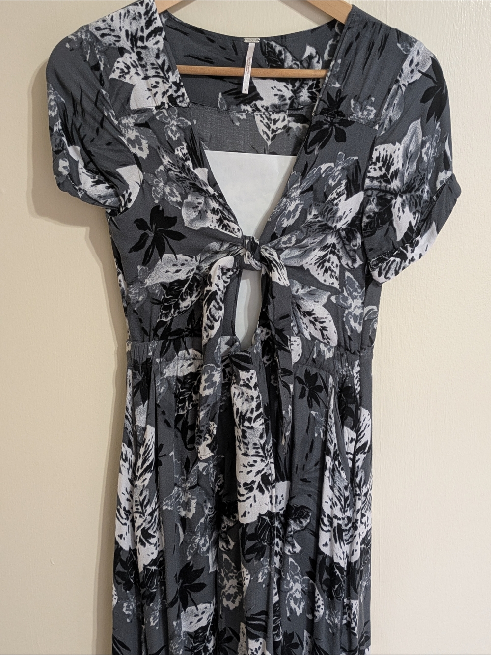 Free People Keyhole Mini Dress
